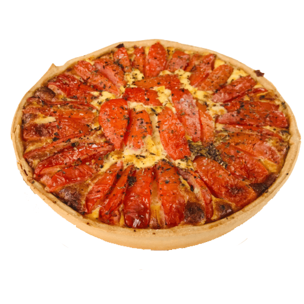 Quiche de tomate y mozzarella - Argenpastry