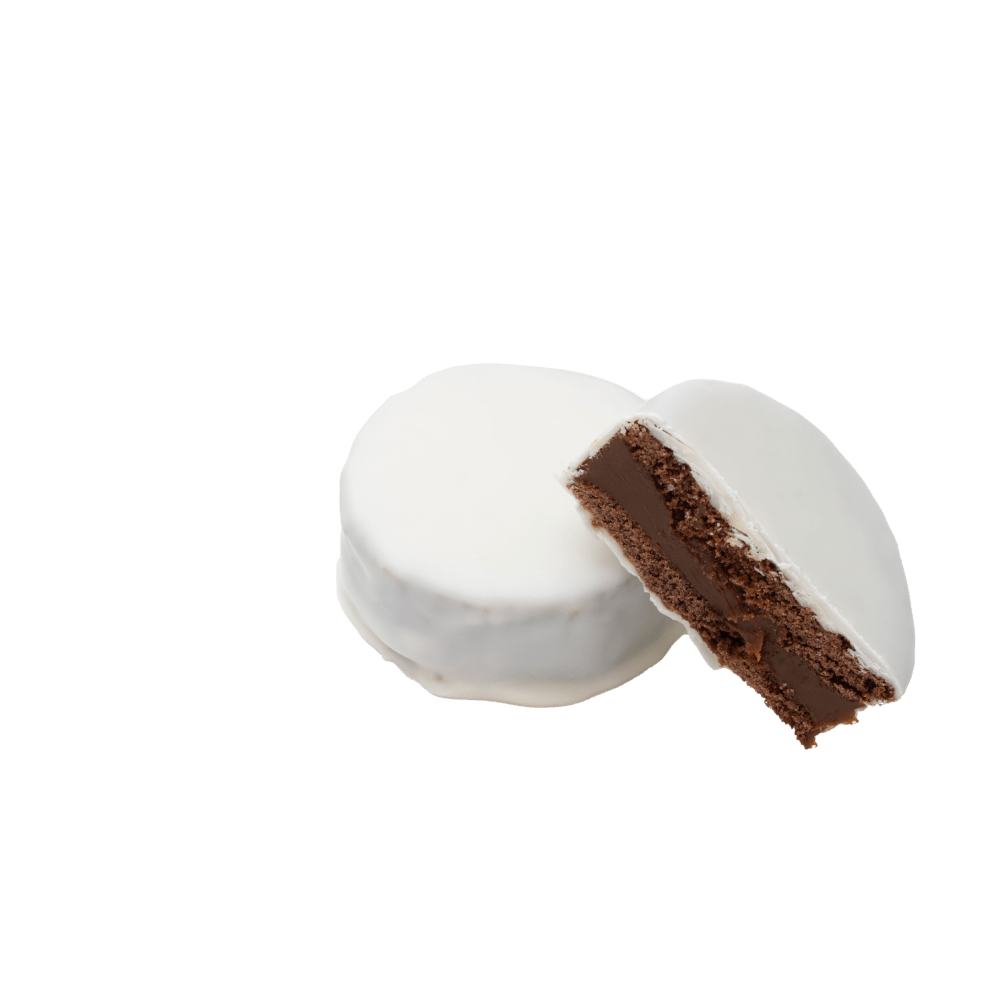 Alfajor marplatense de dulce de leche_blanco - Argenpastry SL
