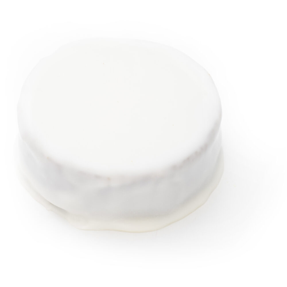 Alfajores marplatenses blancos con dulce de leche - Argenpastry