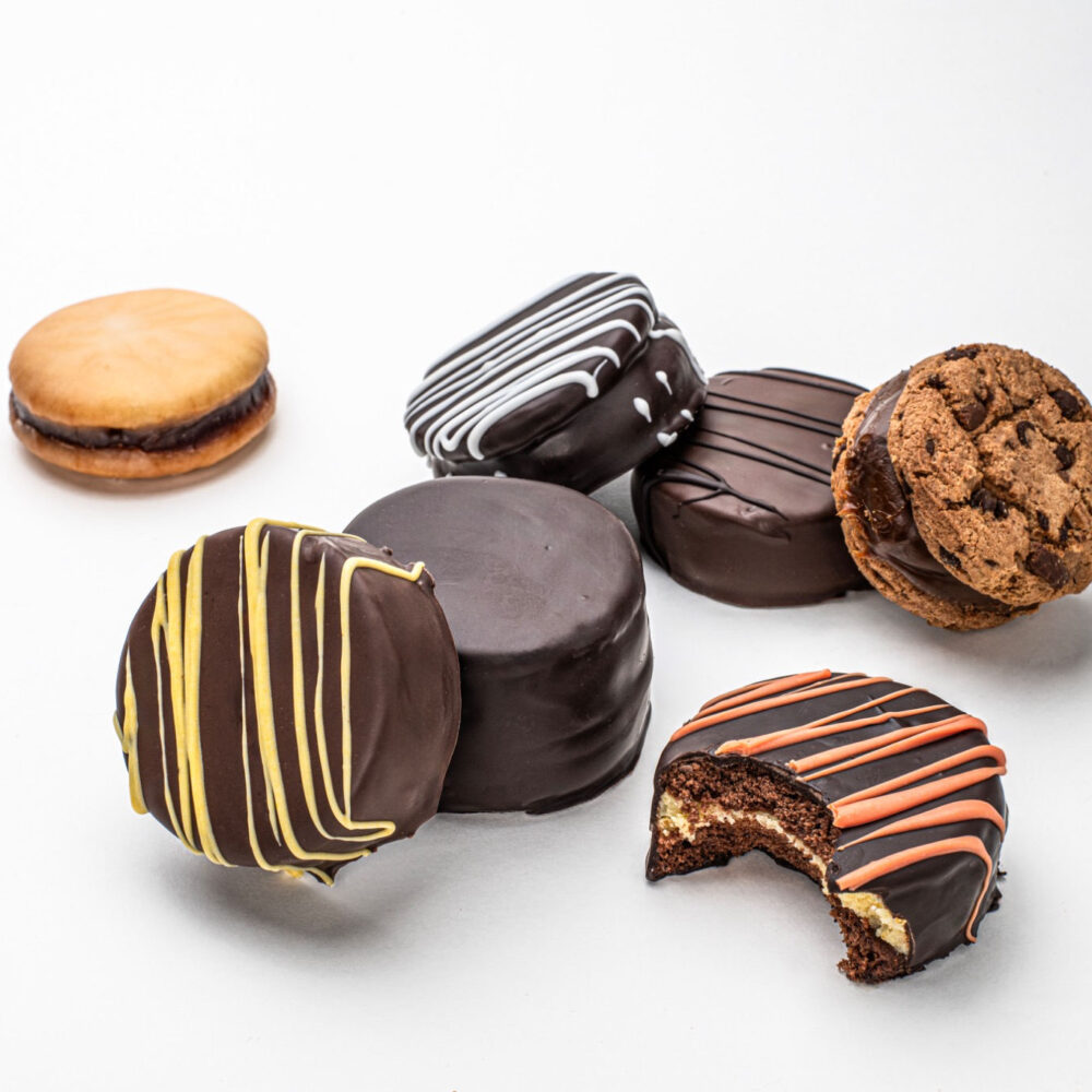 Caja de prueba de venta de alfajores